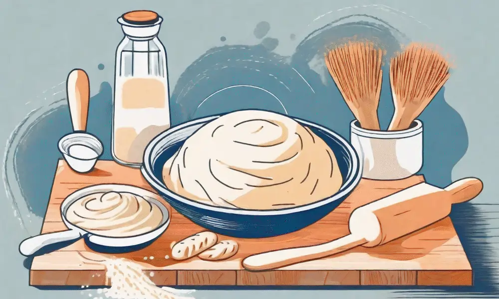 Foto von Backwaren Nudelholz und Wallholz